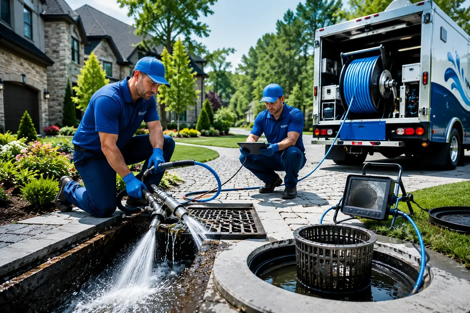 Local outdoor drain cleaning professionals in Johnston, RI